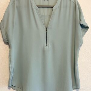 Women's Light Green Top